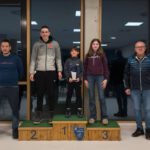 die geehrten WSV Sportler/innen mit Andreas Loos (KidsCup-Beauftragter) und Stephan Unglaub (Vorsitzender des Skiverbands Oberfranken)